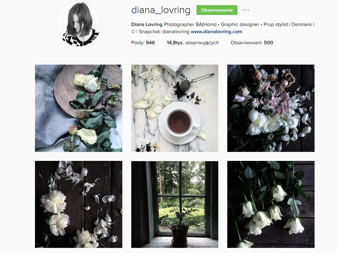 5 najpiękniejszych profili kwiatowych na instagramie