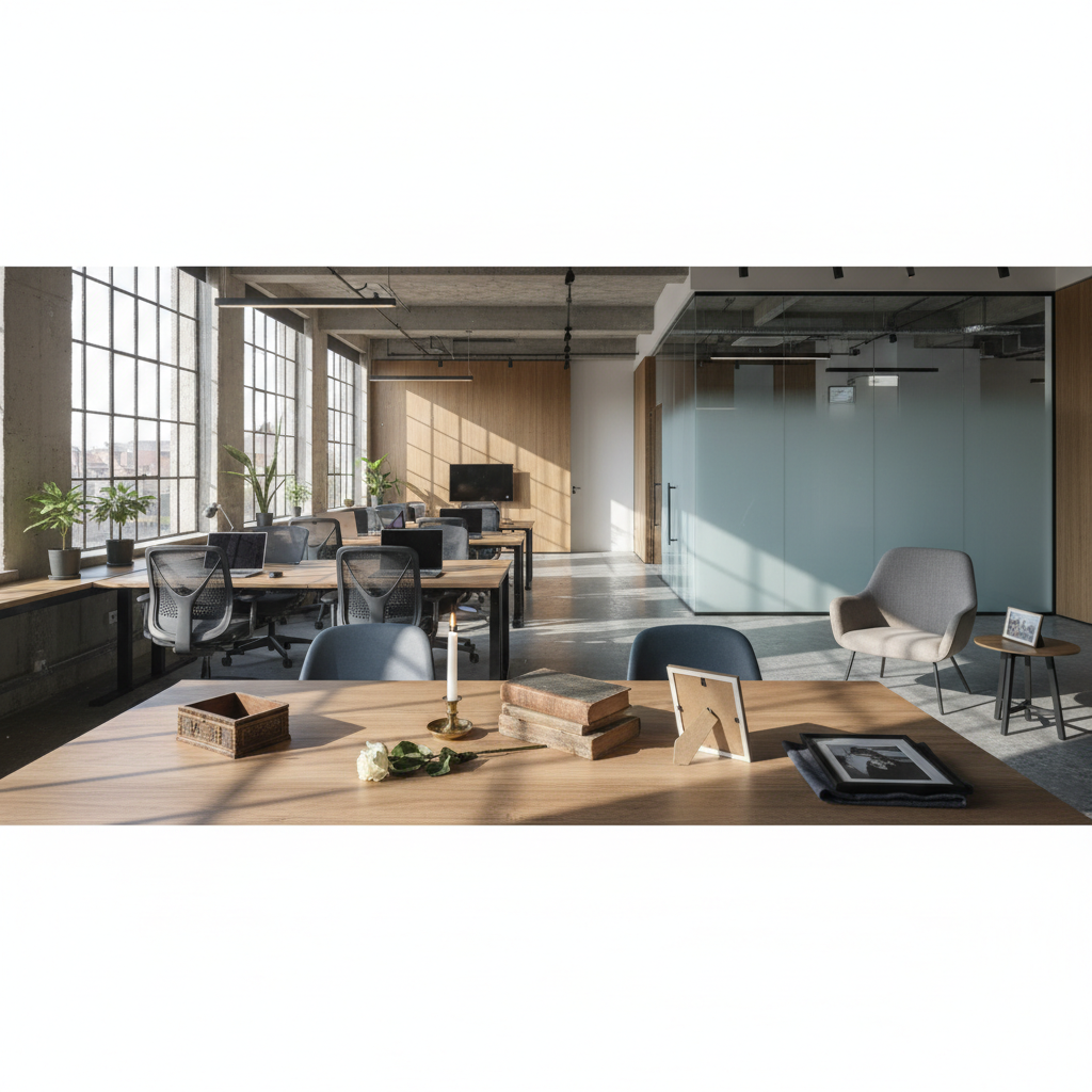 Coworking a ostatnie pożegnanie: przestrzeń życia i pracy